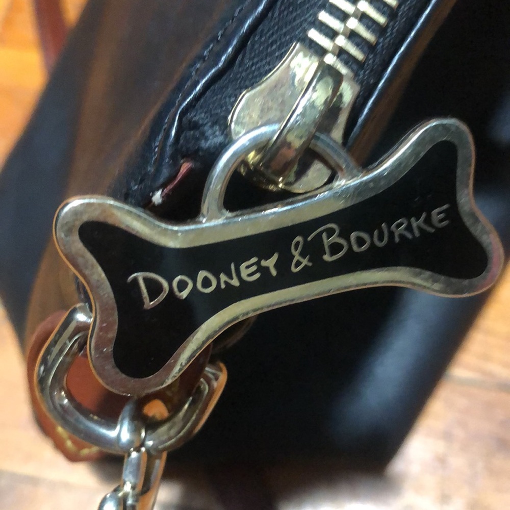 Dooney and Bourke Navy Handbag - Picture 3 of 15
